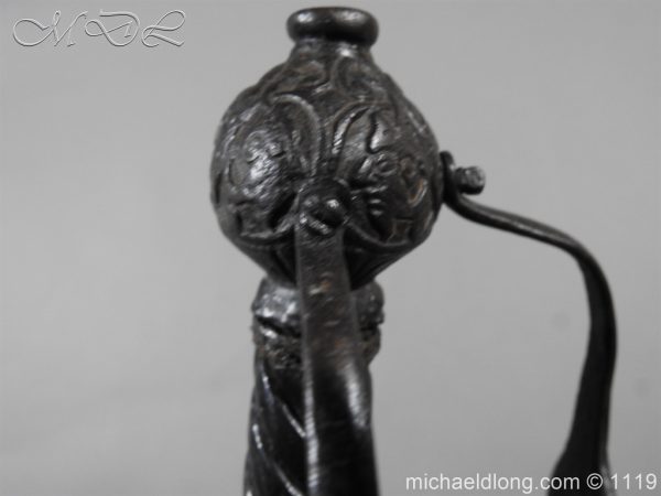 English Mortuary Sword c 1650 - Image 29