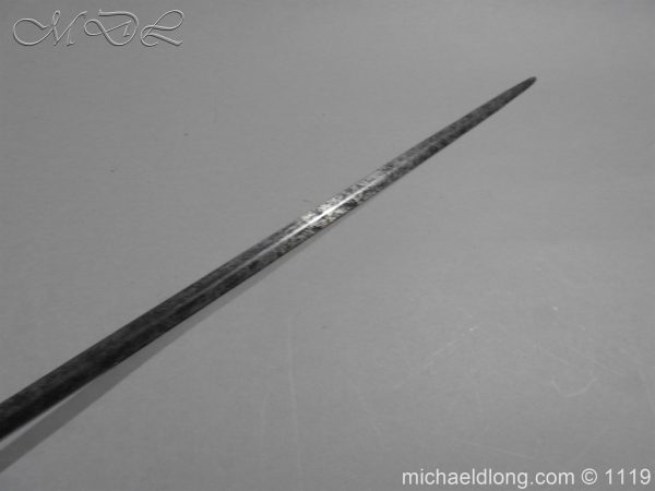 German Duelling Sword c 1675 - Image 4