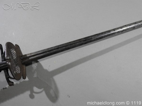German Duelling Sword c 1675 - Image 8