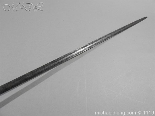 German Duelling Sword c 1675 - Image 9