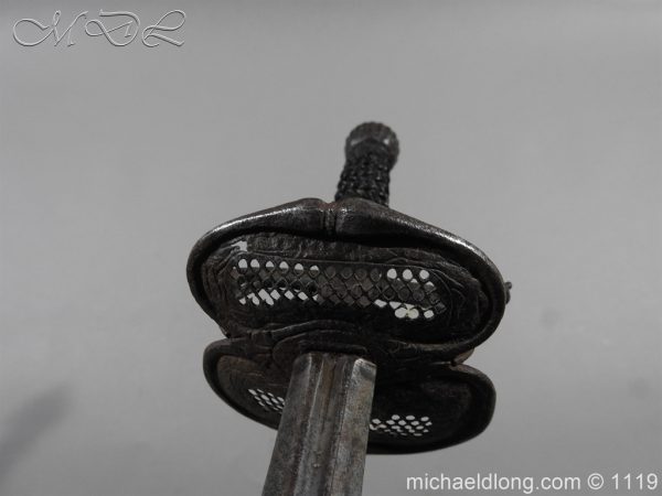 German Duelling Sword c 1675 - Image 11
