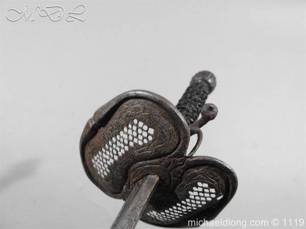 German Duelling Sword c 1675 - Image 12