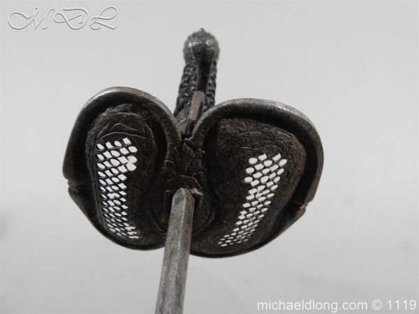 German Duelling Sword c 1675 - Image 14