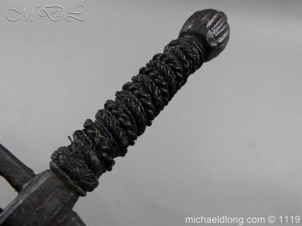 German Duelling Sword c 1675 - Image 15