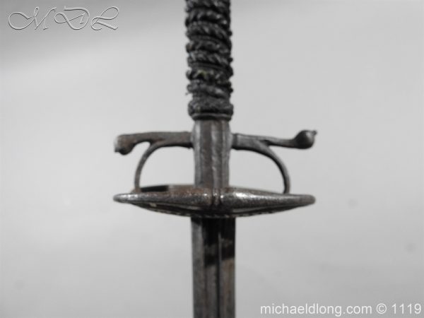 German Duelling Sword c 1675 - Image 16
