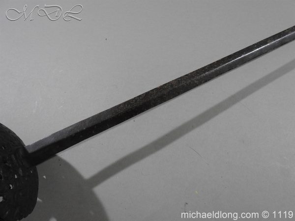 English Cup Hilt Rapier c 1630 - Image 3