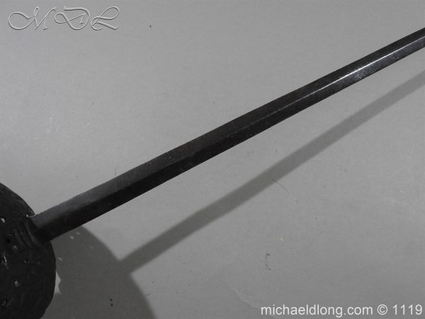 English Cup Hilt Rapier c 1630 - Image 7