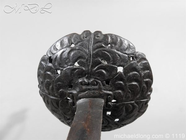 English Cup Hilt Rapier c 1630 - Image 9