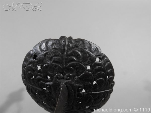 English Cup Hilt Rapier c 1630 - Image 10