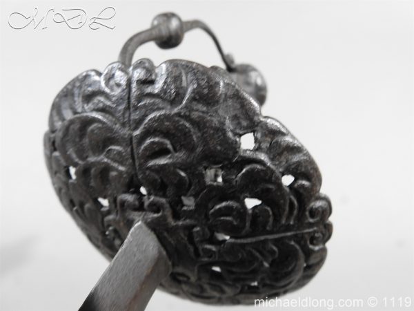 English Cup Hilt Rapier c 1630 - Image 12