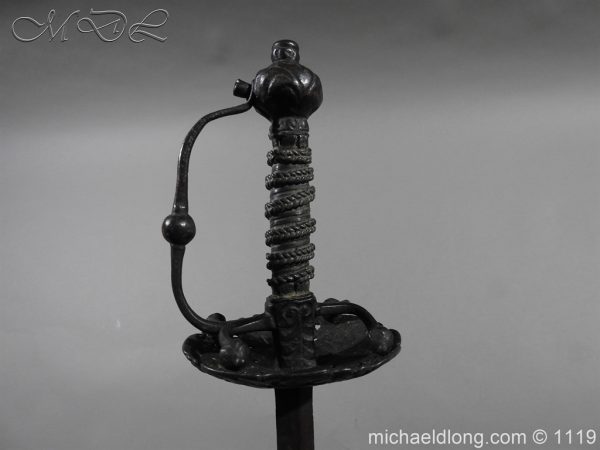 English Cup Hilt Rapier c 1630 - Image 20