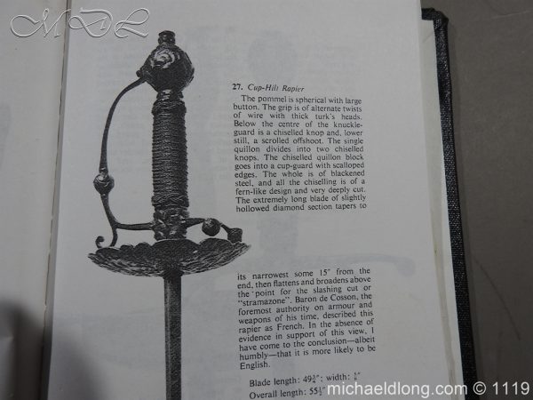 English Cup Hilt Rapier c 1630 - Image 21