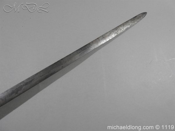 17th c Shotley Bridg Household Cavalry Sword - Image 4