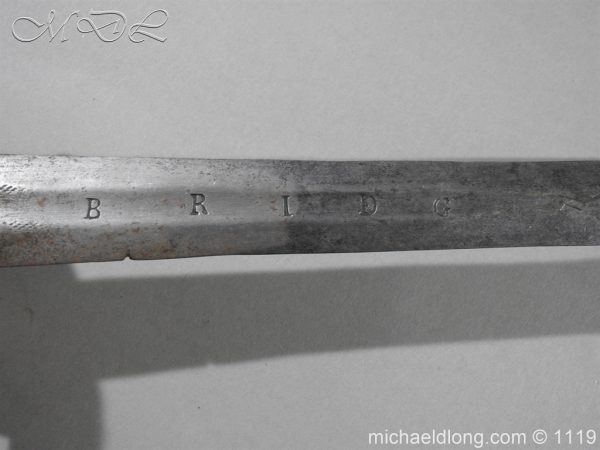17th c Shotley Bridg Household Cavalry Sword - Image 5