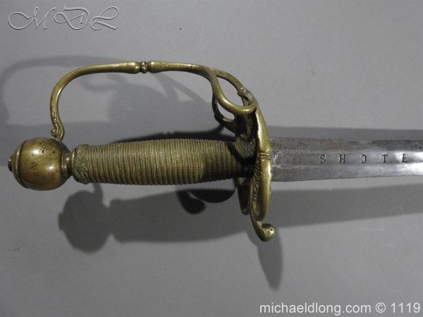 17th c Shotley Bridg Household Cavalry Sword - Image 8