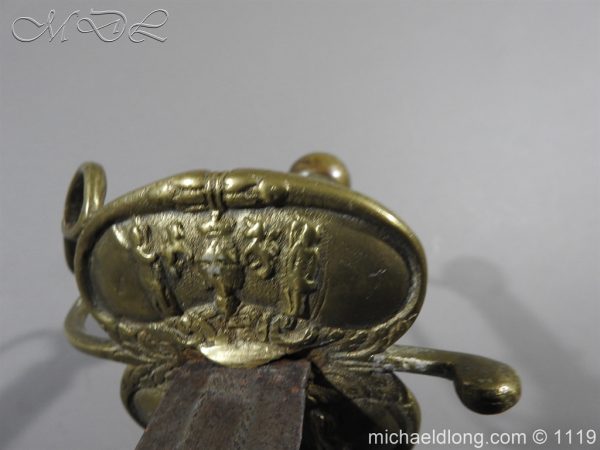 17th c Shotley Bridg Household Cavalry Sword - Image 13