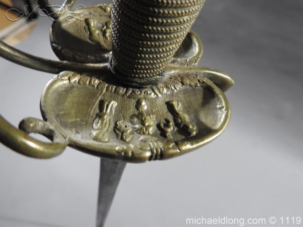 17th c Shotley Bridg Household Cavalry Sword - Image 20