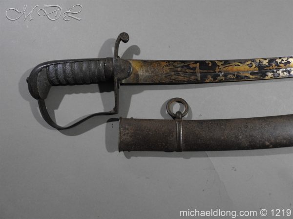 1796 Blue and Gilt Officer's Sword - Image 2