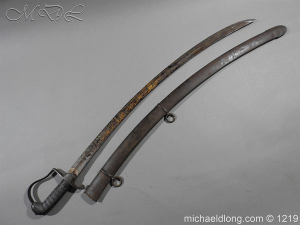 1796 Blue and Gilt Officer's Sword - Image 5
