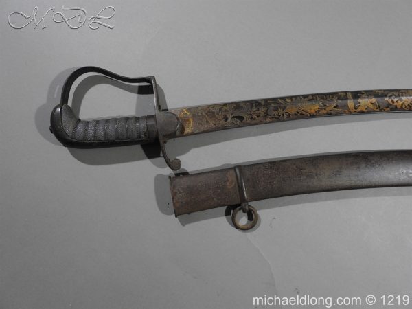 1796 Blue and Gilt Officer's Sword - Image 6