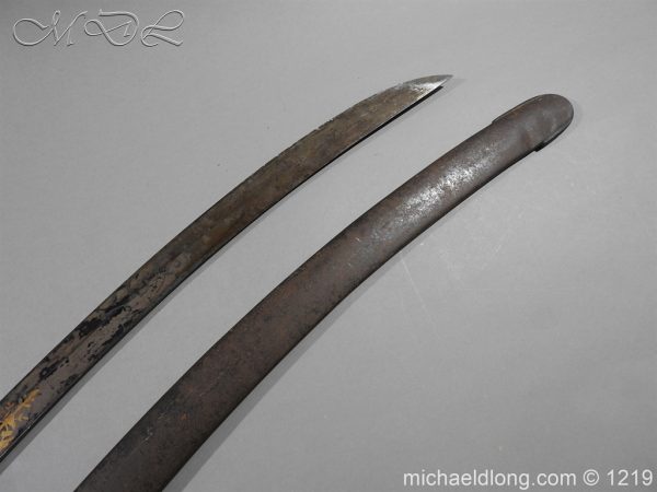 1796 Blue and Gilt Officer's Sword - Image 8