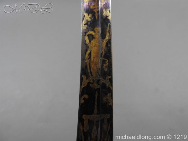 1796 Blue and Gilt Officer's Sword - Image 13