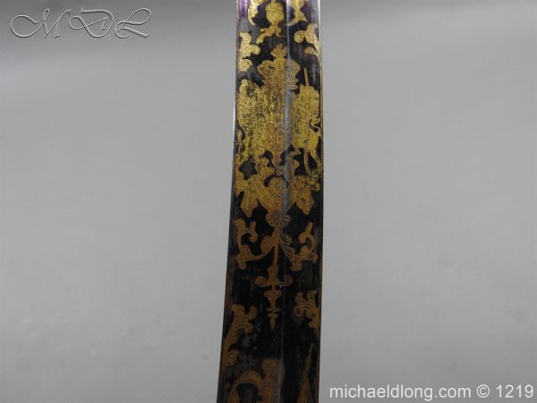 1796 Blue and Gilt Officer's Sword - Image 14