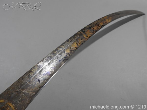 1796 Blue and Gilt Officer's Sword - Image 17