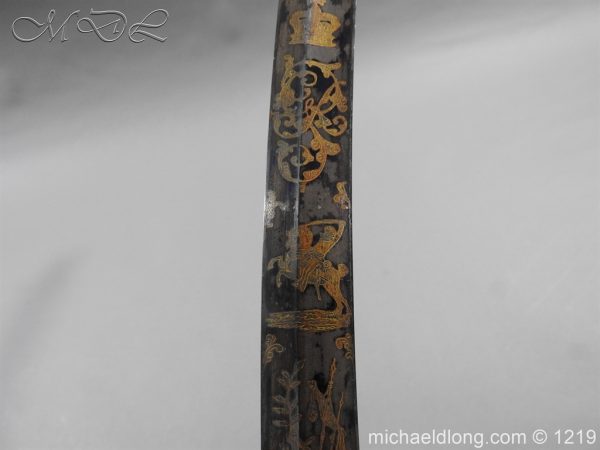 1796 Blue and Gilt Officer's Sword - Image 20
