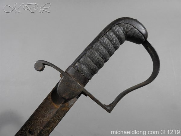 1796 Blue and Gilt Officer's Sword - Image 26