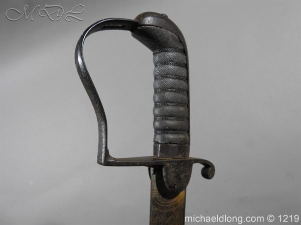 1796 Blue and Gilt Officer's Sword - Image 29