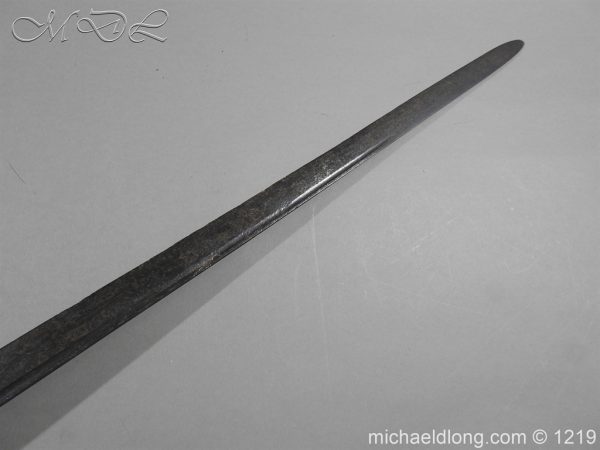 English Cavalry Sword c 1680 - Image 8