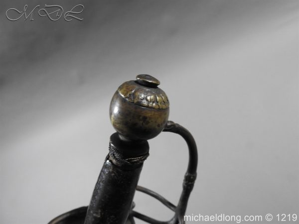 English Cavalry Sword c 1680 - Image 24