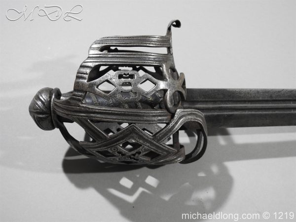 Scottish Basket Hilted Sword c 1720 - Image 2