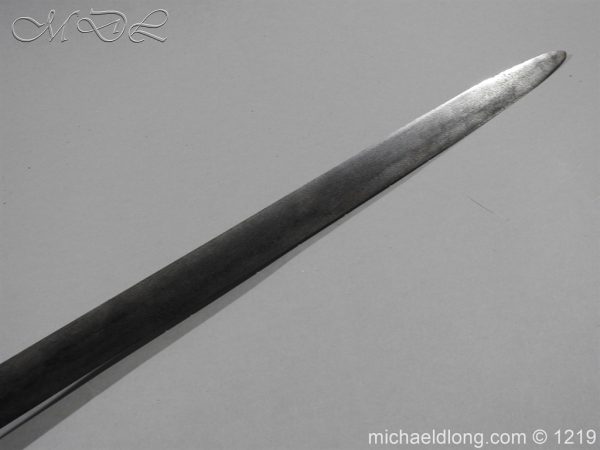 Scottish Basket Hilted Sword c 1720 - Image 4