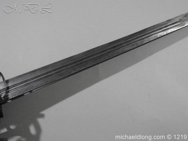 Scottish Basket Hilted Sword c 1720 - Image 7