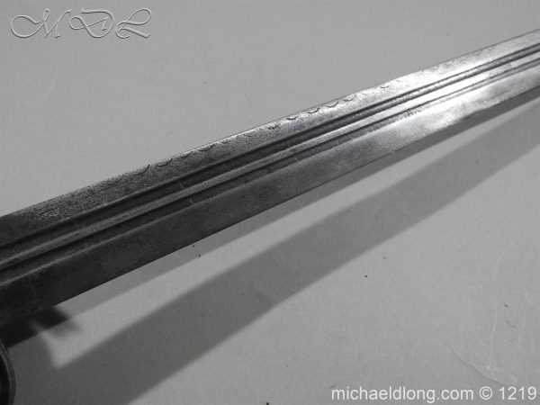 Scottish Basket Hilted Sword c 1720 - Image 9
