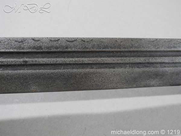 Scottish Basket Hilted Sword c 1720 - Image 11