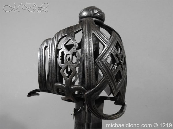 Scottish Basket Hilted Sword c 1720 - Image 17