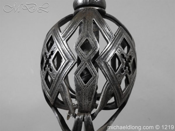 Scottish Basket Hilted Sword c 1720 - Image 19