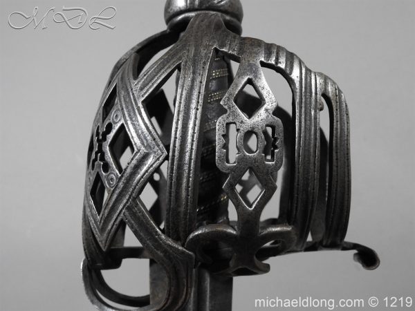 Scottish Basket Hilted Sword c 1720 - Image 20