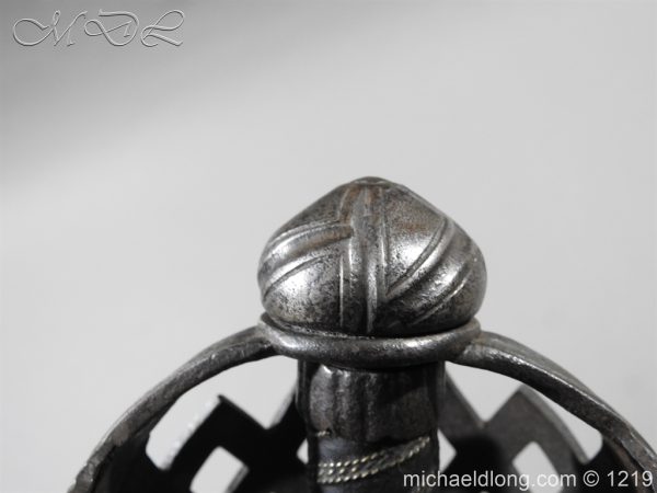 Scottish Basket Hilted Sword c 1720 - Image 24