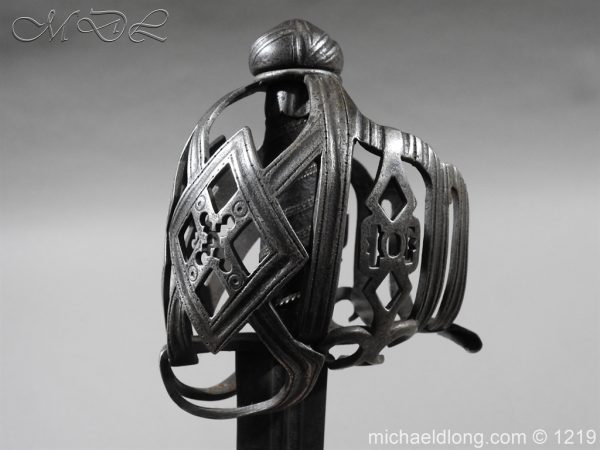 Scottish Basket Hilted Sword c 1720 - Image 29