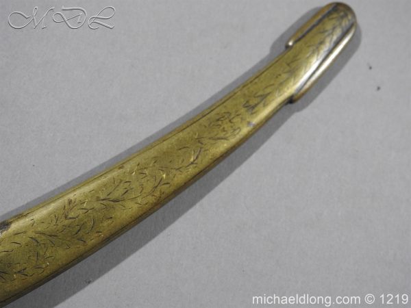 English Naval Dirk c 1800 - Image 8