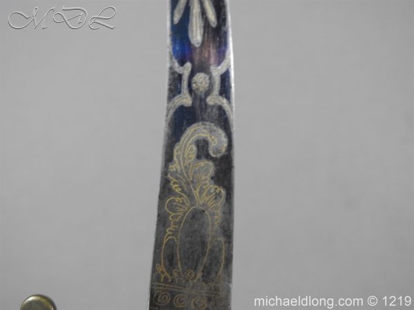 English Naval Dirk c 1800 - Image 11