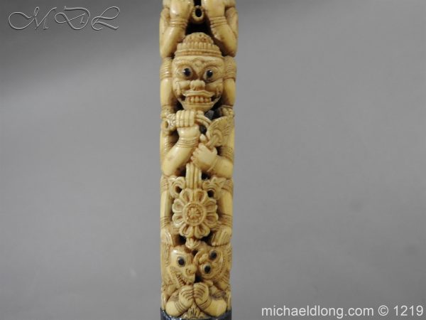 Burmese Dha 19th Century - Image 18