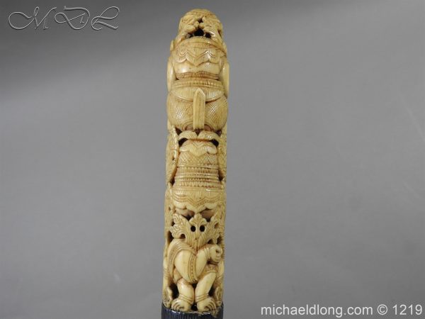 Burmese Dha 19th Century - Image 24