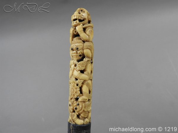 Burmese Dha 19th Century - Image 31