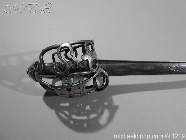 Highland Basket Hilt Sword c 1720 - Image 2