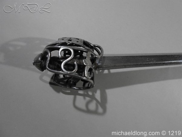 Highland Basket Hilt Sword c 1720 - Image 6